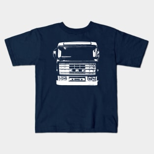 Vintage 1970s ERF B Series lorry monoblock white Kids T-Shirt